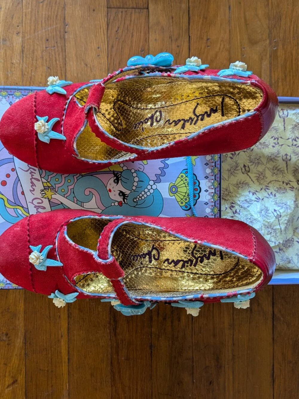 Irregular Choice Fresh Cut Grass Red Heels 2012 - Picture 6 of 11